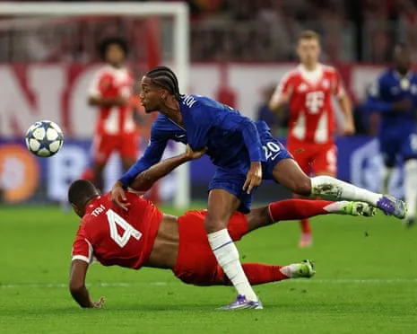 Chelsea's manager rages when the German giants center-back Tah avoids red card during UCL defeat